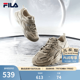 斐乐（FILA）跑步鞋老爹鞋男鞋FILA MARSⅡ火星二代情侣款复古运动鞋休闲鞋 驼丝锦-DO-F12M131116F 40