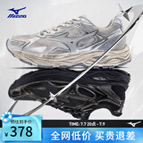 美津浓（MIZUNO）RACER S 吴曦同款跑鞋男女缓震透气休闲慢跑鞋 18/脏脏银 38 (240mm)