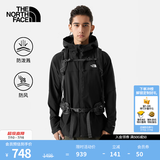 北面（The North Face）防风软壳男户外运动舒适防泼溅休闲衬衫外套|89TK 4H0/黑色-24秋冬 L/175