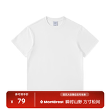 NOTHOMME潮牌夏季男款简约纯色圆领T恤情侣装宽松打底衫 大白色230g S (165)