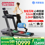 乔山（JOHNSON）智能家庭用跑步机爬坡减震可折叠走步机健身房室内运动器材TX-5 19英寸LED触控屏TX-5C_Horizon