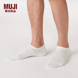 MUJI 男式 合脚直角 运动船袜 F9SA004 米白色 25-27cm/40-44码