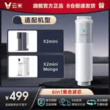 云米（VIOMI） 升级款云米净水器滤芯适配机型S2、Fast3、X2、Quick5、MeePlus、澎湃/Fast 1000G 6in1滤芯（仅限X2 mini）