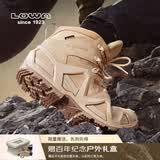 LOWA德国作战术靴MK2户外登山中帮徒步鞋男防水防滑310855 沙色 42 
