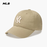 MLB帽子男女同款棒球帽软顶鸭舌帽休闲运动帽礼物3ACP6601N-50SAP-F