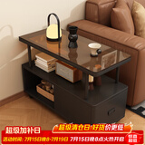 雅美乐可移动小茶几沙发边几边柜 沙发边侧柜客厅移动边几边桌茶台角几