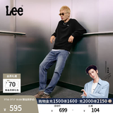 Lee【张凌赫代言】经典舒适丹宁复古水洗蓝色男士牛仔裤休闲潮流 浅蓝色 29 （110-120斤可选）