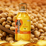 福掌柜食用油 一级大豆油 5L*4桶/箱 整箱发货 中粮出品