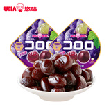 悠哈 UHA 酷露露果汁软糖 52g*2包 葡萄味  休闲零食糖果 网红零食