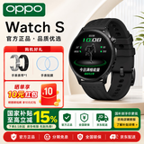 OPPO Watch S 智能手表 超薄设计高精度传感器 运动健康手表oppo手表HD28 竞速黑