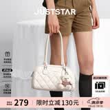 欧时纳（JUST STAR）孙怡同款法棍包女包2026新款包包轻奢波士顿保龄球腋下包生日礼物