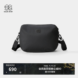 KOLON SPORT/可隆户外挎包 男女同款耐磨防泼水斜挎包拎包休闲包 LUCS6ST814-BK 黑色 XXX