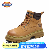 Dickies马丁靴男靴百搭男鞋情侣款靴子男女大黄靴厚底增高工装靴男 土黄 42 【偏大一码，适合运动鞋43】