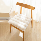 宫薰冬季冬天毛绒坐垫椅垫办公室久坐屁垫座垫家用餐桌椅子垫防滑加厚