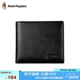 暇步士（Hush Puppies）钱包男士头层牛皮短款休闲钱夹驾驶证包防盗刷票夹生日礼物