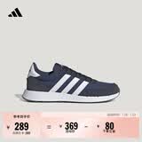 adidas RUN 60s 2.0复古休闲舒适跑步鞋男女阿迪达斯官方轻运动   牛仔蓝/白   41