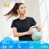361°短袖女t恤夏季新款速干衣运动跑步宽松瑜伽服上衣服662424126H-7