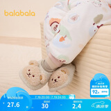 巴拉巴拉balaOne宝宝地板袜防滑点胶冬加绒婴幼儿保暖袜学步209425172203