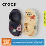 CROCS卡骆驰贝雅卡骆班儿童洞洞鞋沙滩凉鞋男童女童拖鞋/207018/207019 黑色-001 33 (200mm)