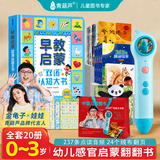 青葫芦点读笔金龟子宝宝0-3到6岁婴幼儿童玩具启蒙益智发声书早教机安静男女孩新年二三四五六岁生日礼物 【点读版】我爱幼儿园儿童入园准备（全4册）