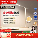 欧普照明（OPPLE）AAAA质量分级 护眼防蓝光儿童LED触控调光卧室宿舍书桌读写台灯