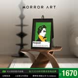 MORRORART Y1时光相册歌词音箱音响蓝牙电子相册悬浮字幕家用桌面日历相框智能家居生日礼物 基础款