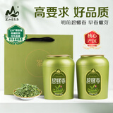 茗山生态茶茶叶 碧螺春 明前绿茶 新茶 春茶嫩芽 400g2026新茶