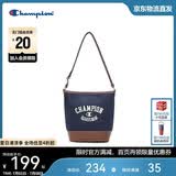 Champion美国冠军斜挎包女男 潮流休闲时尚校队水桶包25SSP58