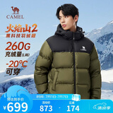 骆驼火焰山羽绒服2.0王俊凯同款【王者凯甲】男士加厚保暖外套冬季