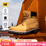 卡特（CAT）工装靴大黄靴马丁靴男鞋牛皮固特异夏季户外工装靴P725756经典款 经典款 42