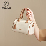 奥康（Aokang）女包新款波士顿手提包大容量斜挎单肩包生日礼物高级感送女友老婆