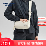 斯凯奇（Skechers）单肩包瑜伽健身包mini吐司包防泼水时尚百搭运动休闲斜挎包 004S 月光色 均码