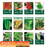 寿禾12种蔬菜种子苗菠菜香菜水果黄瓜生菜薄荷菜籽 12种蔬菜种子套餐
