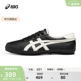 亚瑟士ASICS运动休闲鞋男鞋女鞋复古舒适百搭时尚运动鞋板鞋 TSG-110 黑色/白色 41.5