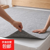 隔脏吸湿气防霉床上用学生宿舍专用单人床防潮床垫隔潮榻榻米垫子 3mm薄款灰色-（不包边） 180x200cm（双人床）