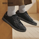 斯凯奇（Skechers）工作鞋男鞋复古商务板鞋休闲鞋软底通勤鞋