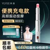 VLVEE面部美容仪电动导入仪精华原液面膜按摩导入家用 升级款星光银（10枚护理头）
