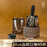 万仟堂旅行茶具 陕历博联名陶瓷便携式茶具整套伴手礼盒大唐风华 黑铁釉