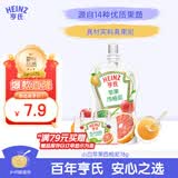 亨氏（Heinz）婴幼儿辅食超金苹果西柚泥78g佐餐泥果汁泥