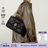 纽芝兰（NUCELLE）包包女款2026腋下链条轻奢小香风菱格单肩斜挎女包生日礼物送女友