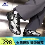 美津浓（MIZUNO）男女复古跑步运动鞋 缓震耐磨 多层次拼接 SPEED 2K