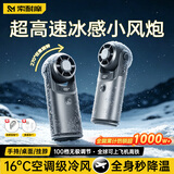 索耐摩【100档制冷|创新旋转】手持风扇 小风扇小型迷你小风炮便携式学生宿舍开学电风扇充电式随身