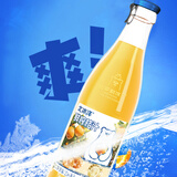 北冰洋鲜榨桔汁汽水瓶装236mI*6瓶 整箱装 (20%果汁含量)