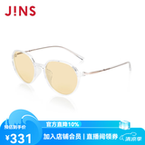 睛姿（JINS）SCREEN NIGHT防蓝光眼镜轻量透明男女护目镜FPC23A255 00透明