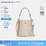 蔻驰（COACH）【品牌直供】奢侈品女包MOLLIE手提斜挎水桶包CBQ33 生日礼物