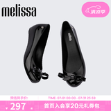 梅丽莎（melissa）女士休闲单鞋经典鱼嘴芭蕾鞋33891 黑色（AM781） 38 【尺码偏小，建议拍大一码)】