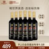 张裕先锋世界之眼干红葡萄酒整箱 乌迪尔雷格纳法定产区 原瓶进口红酒
