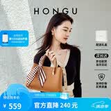 红谷丝巾包女包单肩包女手提包包牛皮斜挎包戴妃包 生日礼物送女友
