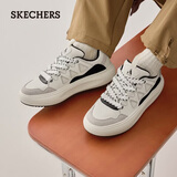 斯凯奇（Skechers）七夕情人节礼物2026夏男鞋复古板鞋时尚潮流低帮绑带休闲鞋183370