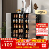 安尔雅简易鞋柜经济型简约防尘小鞋架子多层组装塑料收纳柜玄关柜